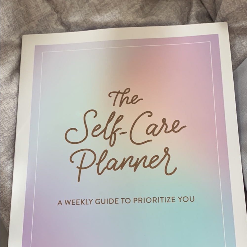 Self care planner